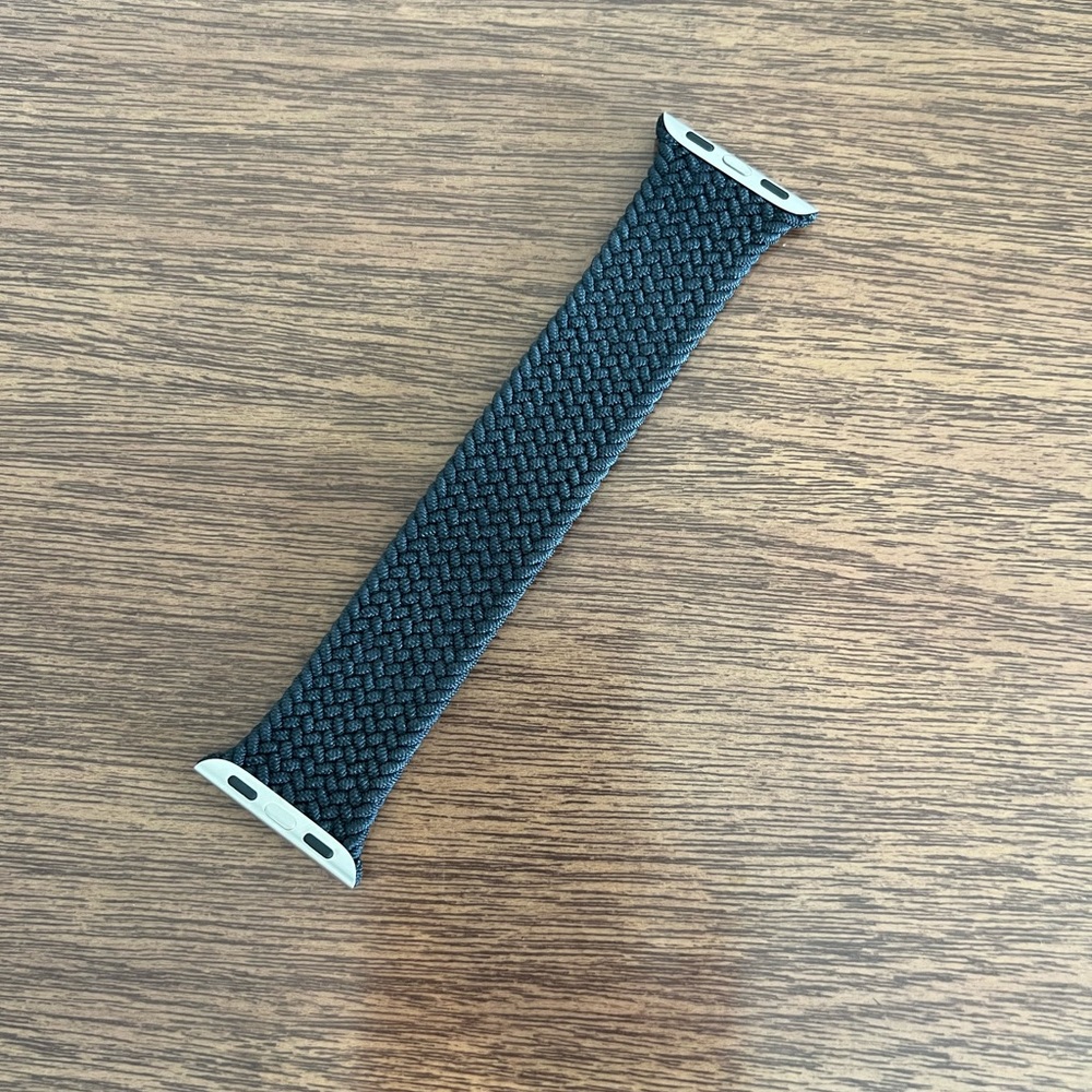 40mm midnight braided band